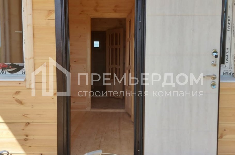 Фото со стройплощадок - Каркасный дом 10×12 м.