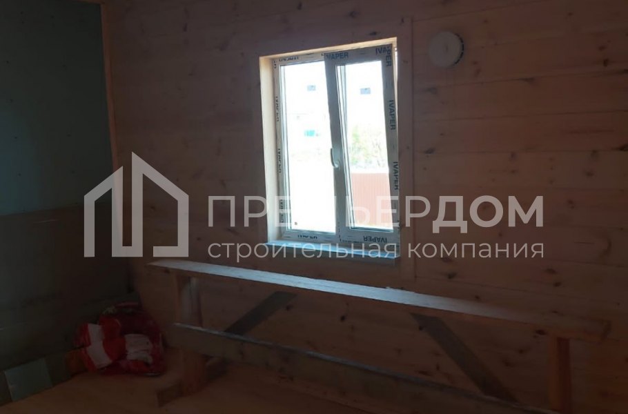 Фото со стройплощадок - Каркасный дом 10×12 м.