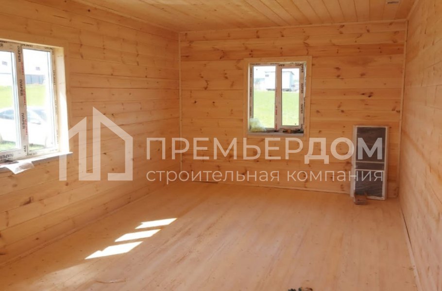 Фото со стройплощадок - Каркасный дом 10×12 м.