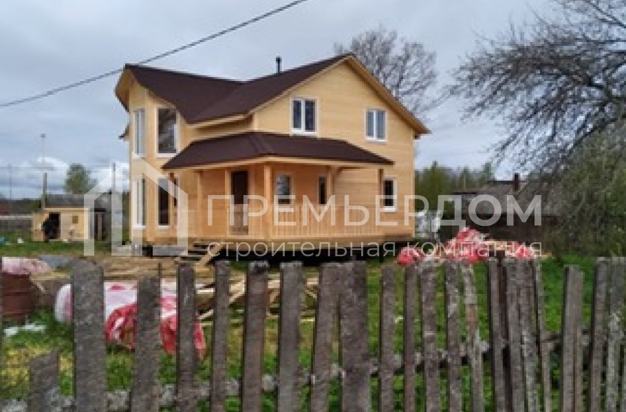 Фото со стройплощадок - Дом по проекту Д-24