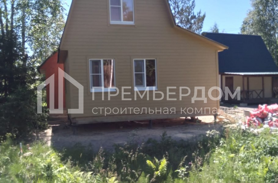 Фото со стройплощадок - Дачный дом по проекту А-11