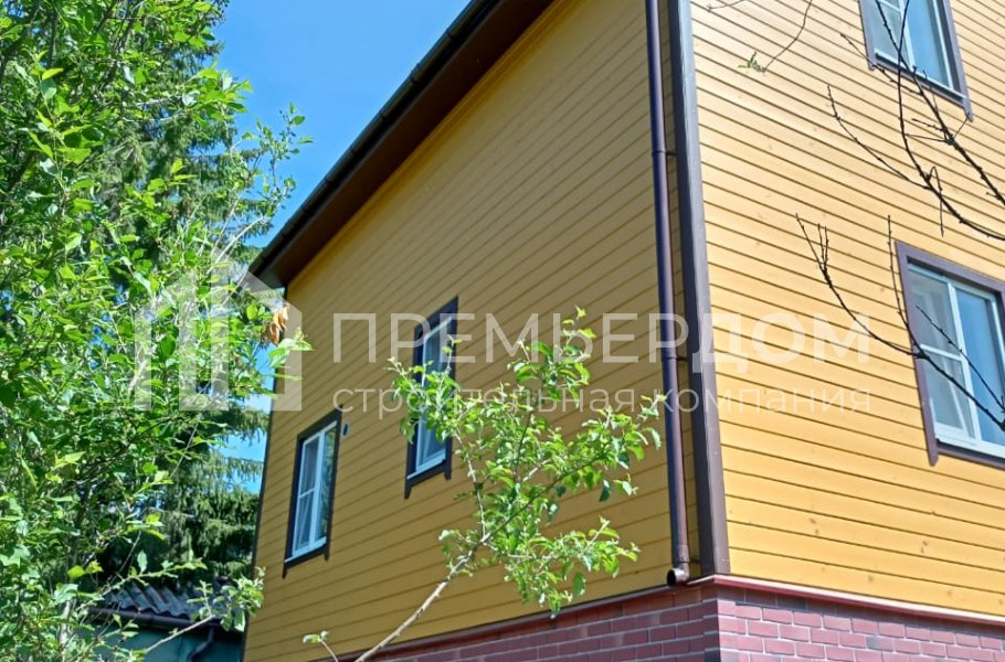 Фото со стройплощадок - Каркасный дом 7х8 м.