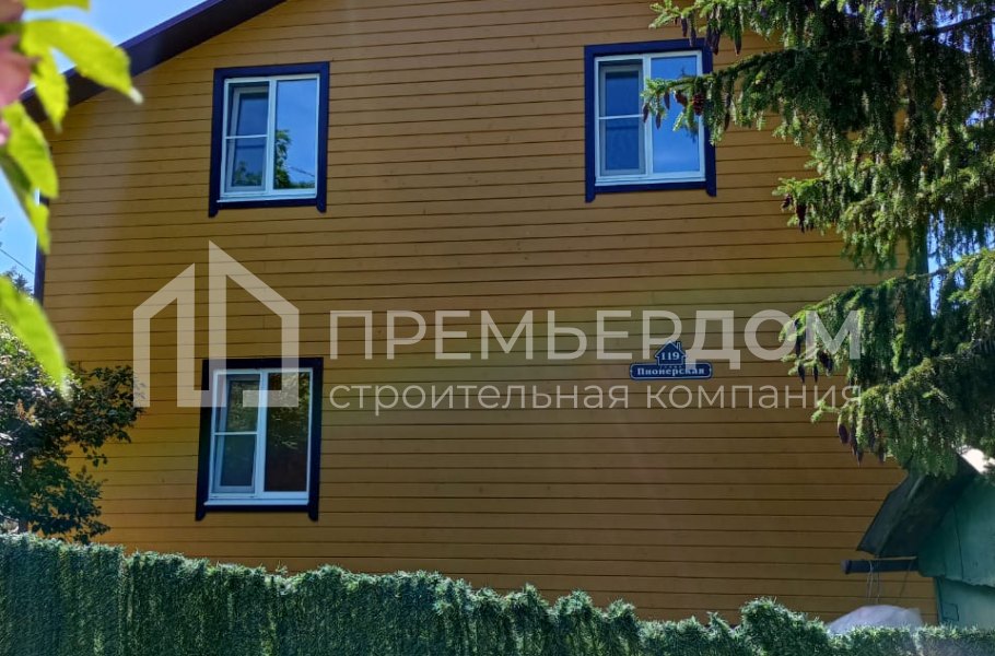 Фото со стройплощадок - Каркасный дом 7х8 м.