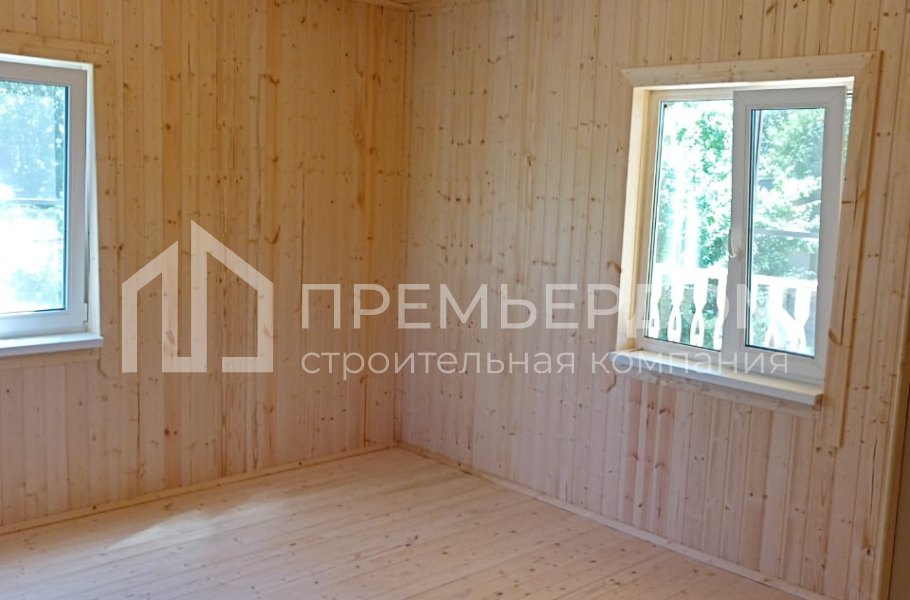 Фото со стройплощадок - Каркасный дом 7х8 м.