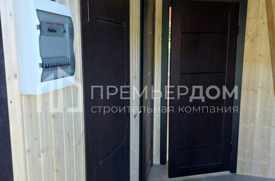 Фото со стройплощадок - Каркасный дом 6х7 м.