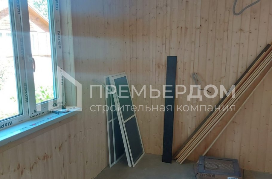 Фото со стройплощадок - Каркасный дом 6х7 м.