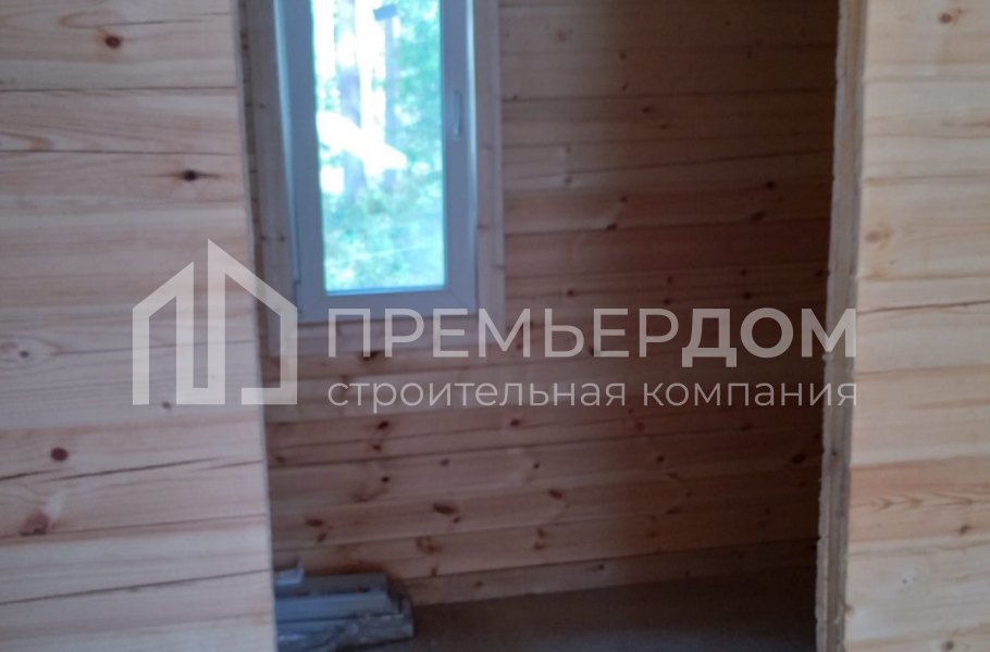 Фото со стройплощадок - Каркасный дом 6×8 м.