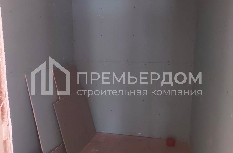 Фото со стройплощадок - Каркасный дом 8×14 м.