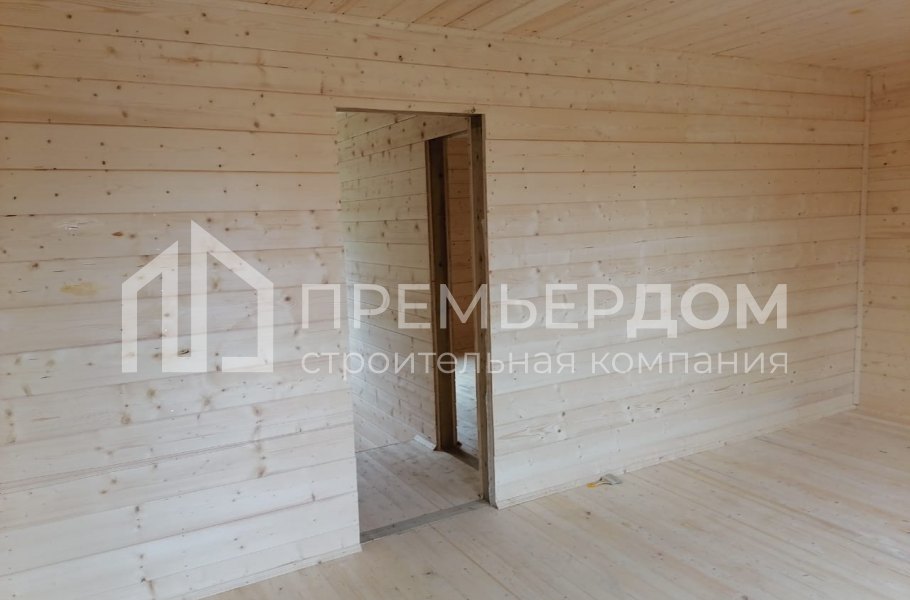 Фото со стройплощадок - Каркасный дом 8х11 м.