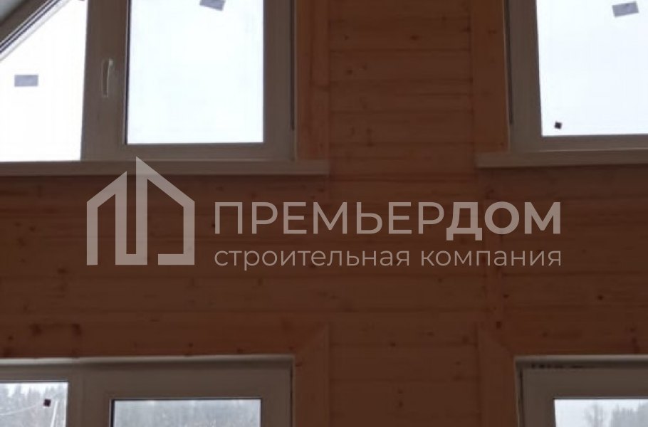 Фото со стройплощадок - Дом по проекту К-35