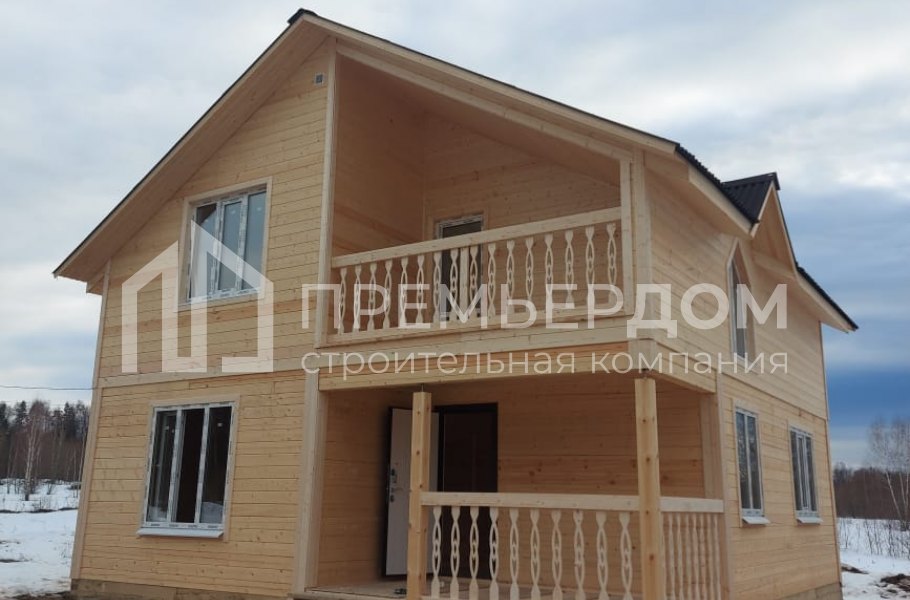 Фото со стройплощадок - Дом по проекту Д-5