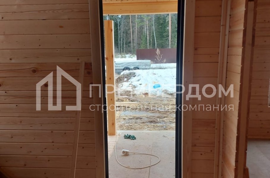 Фото со стройплощадок - Дом по проекту Д-5