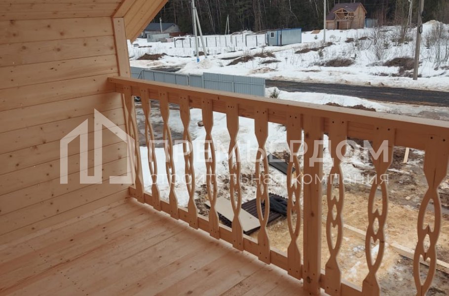 Фото со стройплощадок - Дом по проекту Д-5