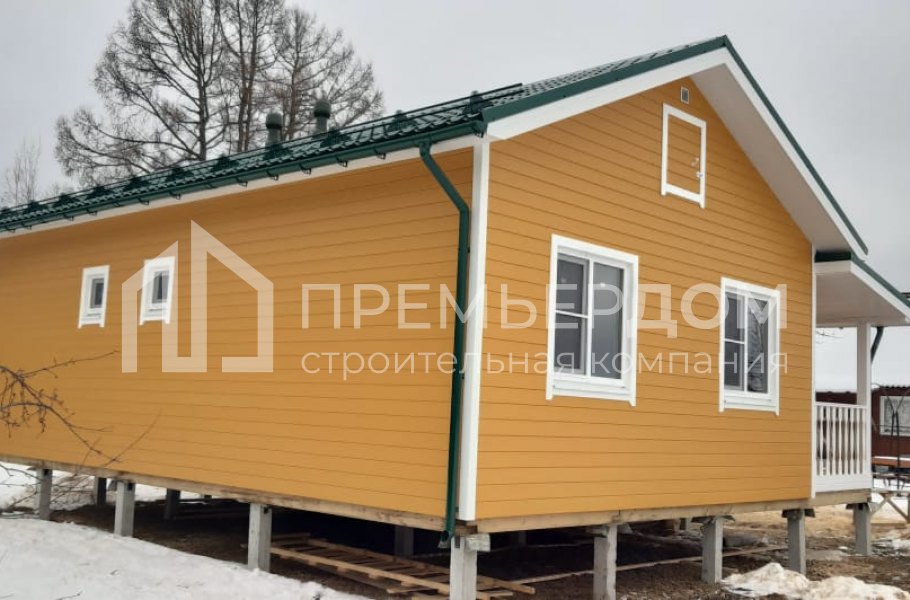 Фото со стройплощадок - Дом по проекту К-1