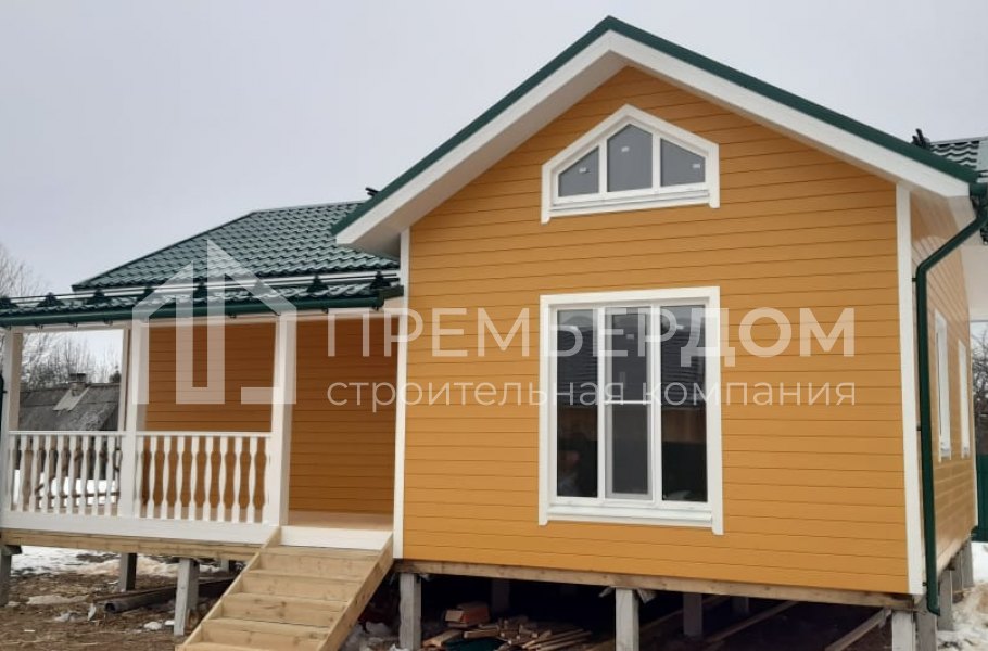 Фото со стройплощадок - Дом по проекту К-1