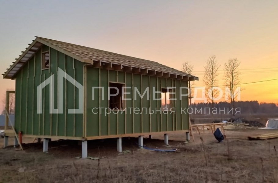 Фото со стройплощадок - Дом по проекту К-125