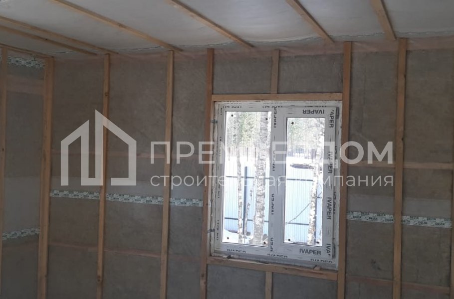 Фото со стройплощадок - Дом по проекту К-62