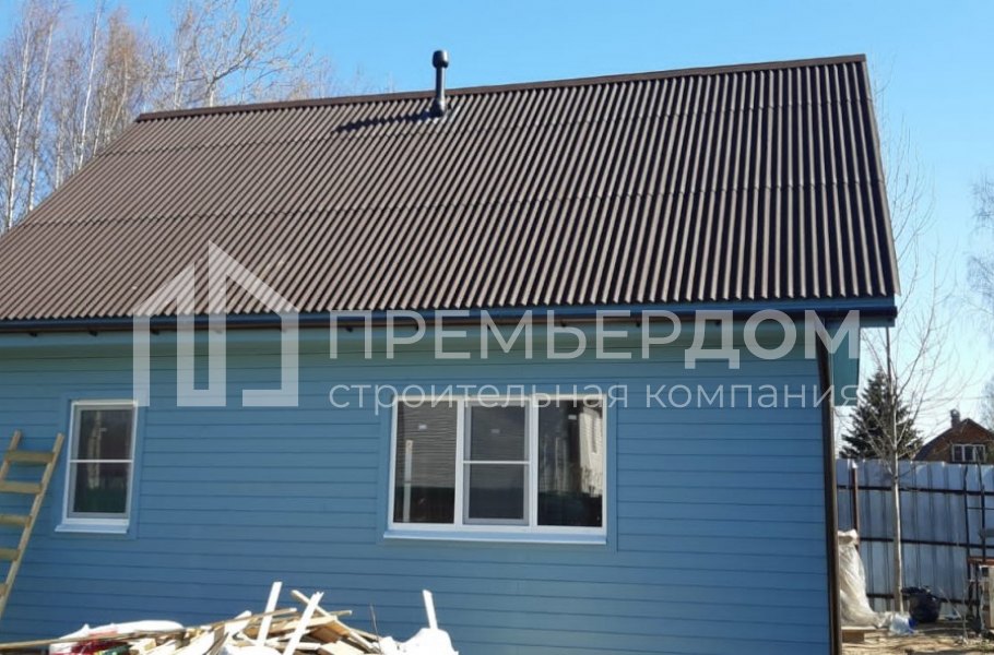 Фото со стройплощадок - Дом по проекту К-3