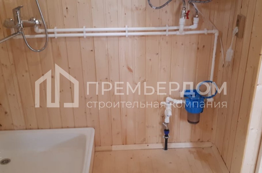 Фото со стройплощадок - Баня по проекту БК-2