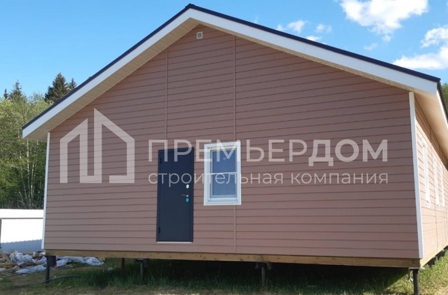 Фото со стройплощадок - Каркасный дом 9х12 м.