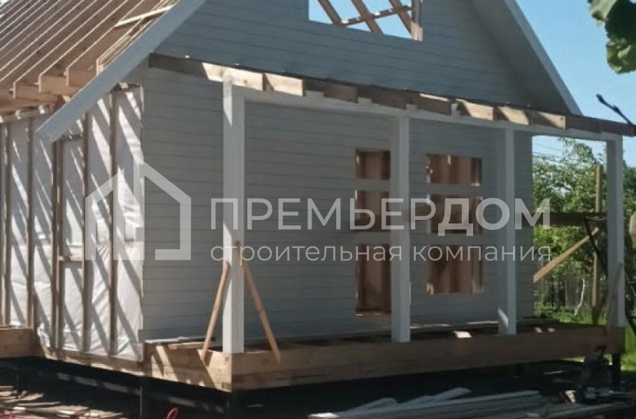 Фото со стройплощадок - Дом по проекту К-105