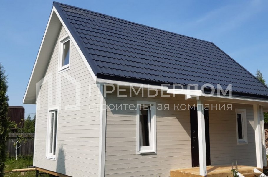 Фото со стройплощадок - Дом по проекту К-105