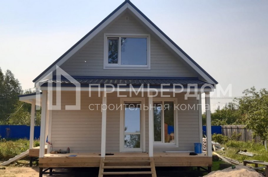 Фото со стройплощадок - Дом по проекту К-105