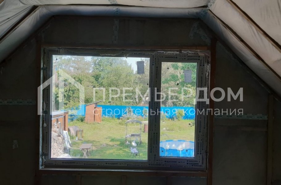 Фото со стройплощадок - Дом по проекту К-105