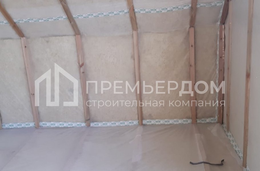 Фото со стройплощадок - Дом по проекту К-105