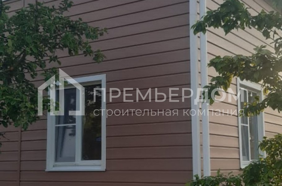 Фото со стройплощадок - Каркасный дом 8х9 м.