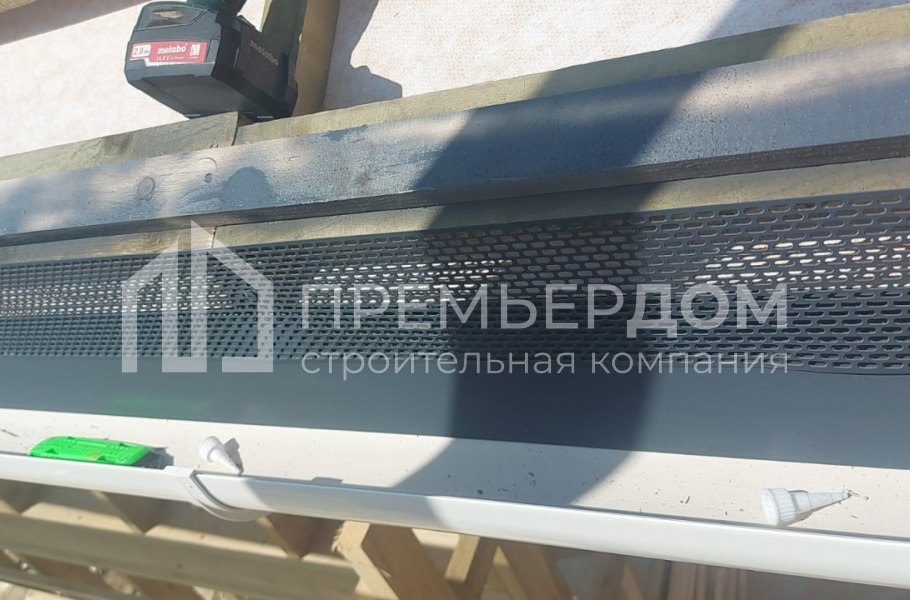 Фото со стройплощадок - Каркасный дом 9х13 м.