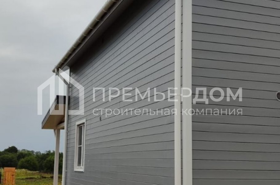 Фото со стройплощадок - Каркасный дом 9х13 м.