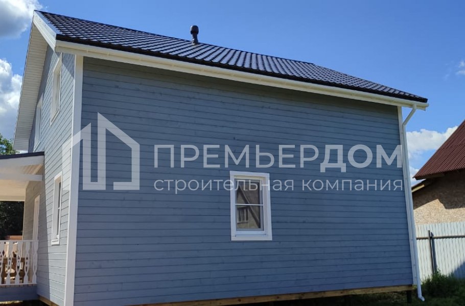 Фото со стройплощадок - Каркасный дом 9х10 м.