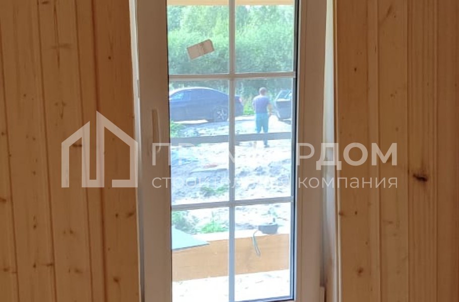 Фото со стройплощадок - Каркасный дом 7.2х8 м.