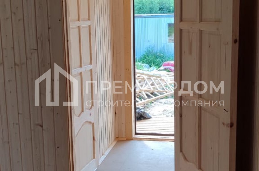 Фото со стройплощадок - Каркасный дом 7.2х8 м.