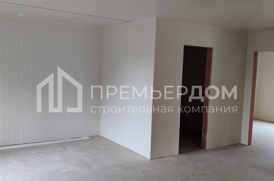 Фото со стройплощадок - Каркасный дом 9х10 м.