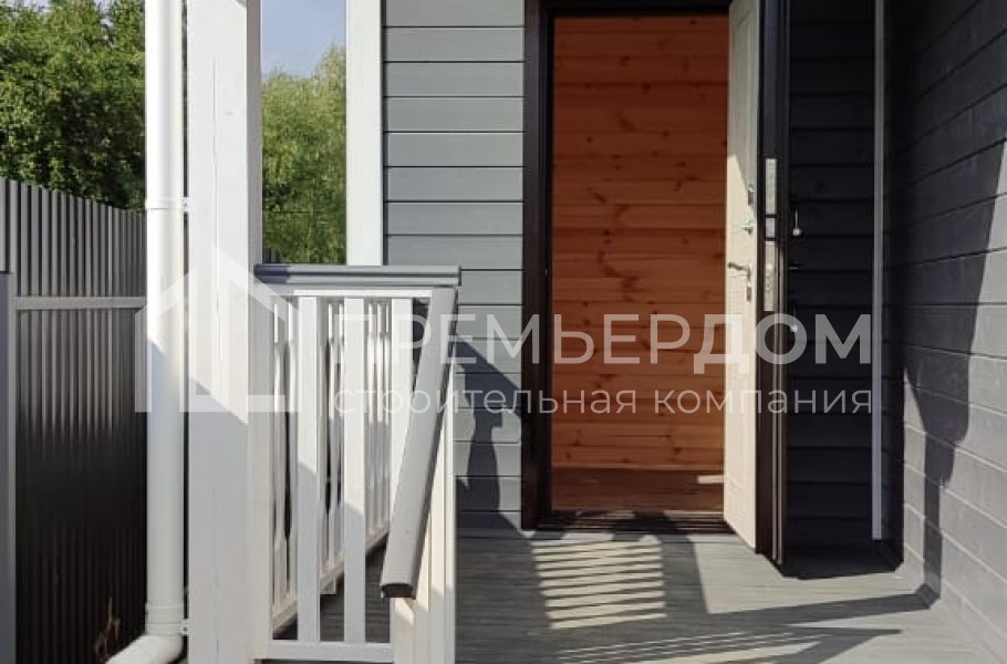 Фото со стройплощадок - Каркасный дом 8.5х11 м