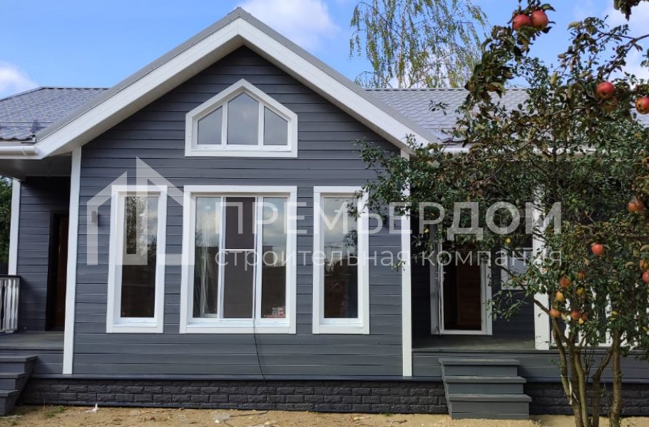 Фото со стройплощадок - Каркасный дом 8.5х11 м