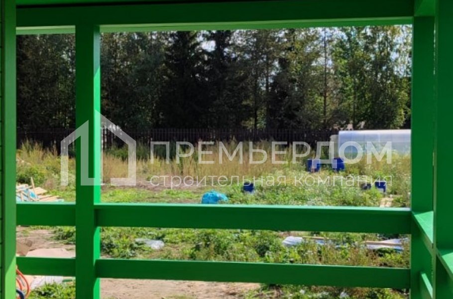 Фото со стройплощадок - Каркасный дом 7.5х12.5 м