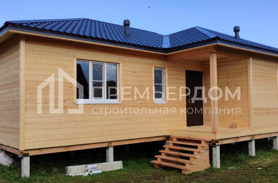 Фото со стройплощадок - Каркасный дом 10х12 м