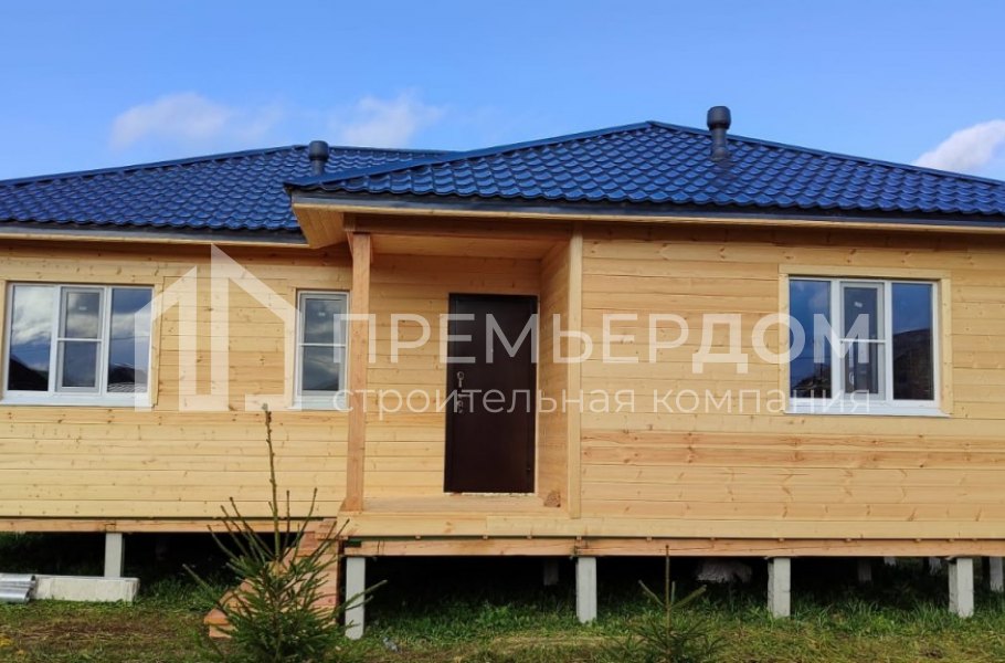 Фото со стройплощадок - Каркасный дом 10х12 м