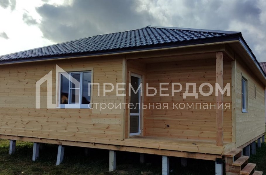 Фото со стройплощадок - Каркасный дом 10х12 м