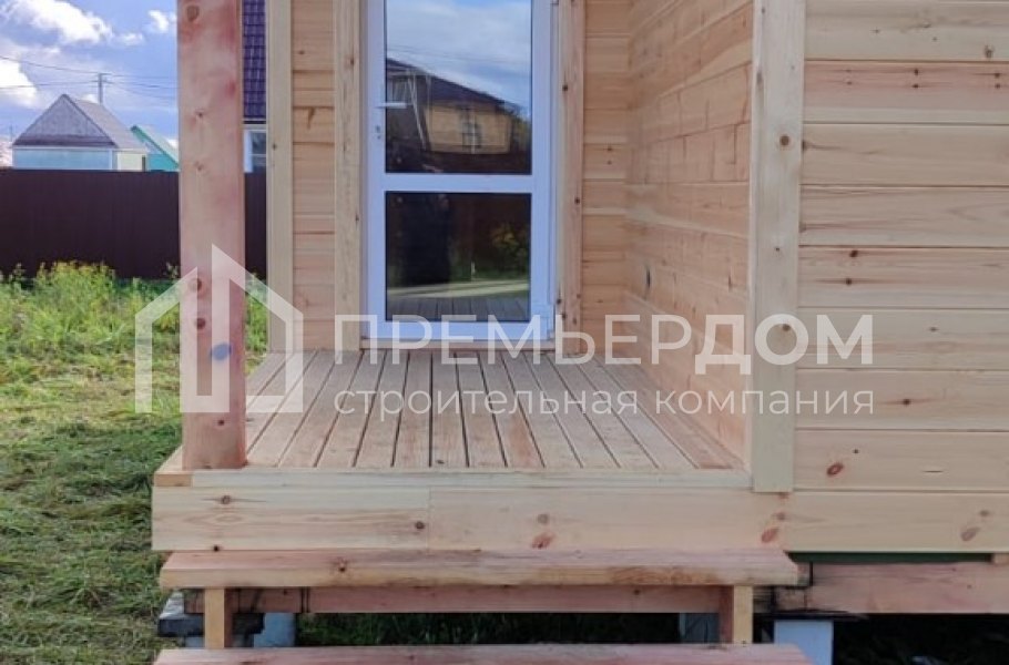 Фото со стройплощадок - Каркасный дом 10х12 м