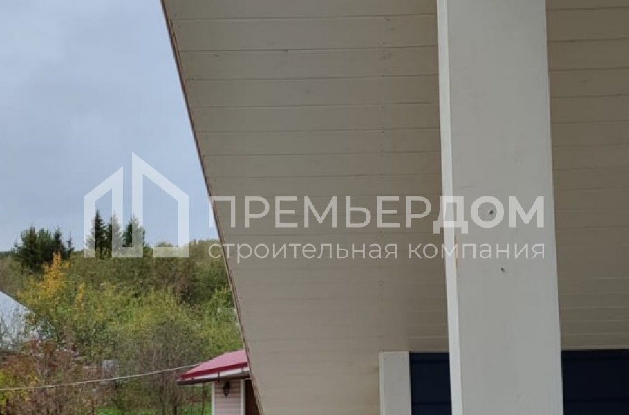 Фото со стройплощадок - Каркасный дом 8х8 м 