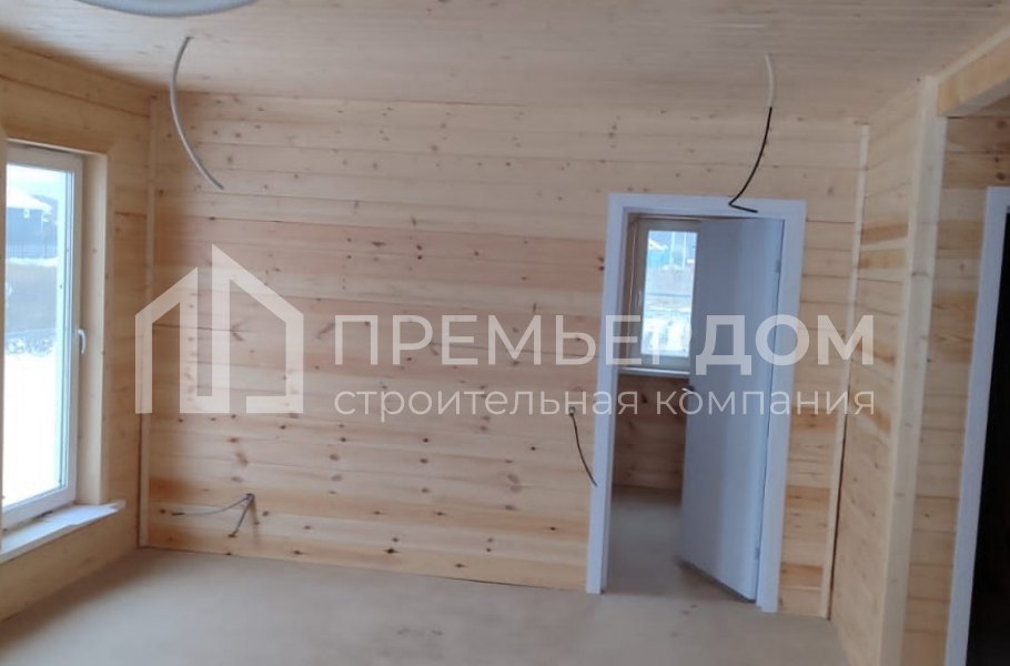 Фото со стройплощадок - Каркасный дом 7х11.5 м.