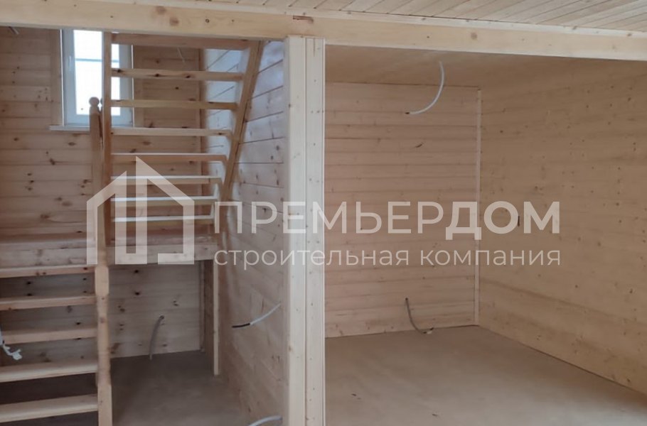 Фото со стройплощадок - Каркасный дом 7х11.5 м.