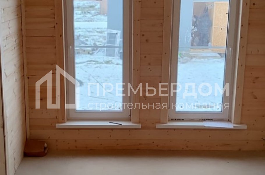 Фото со стройплощадок - Каркасный дом 7х11.5 м.