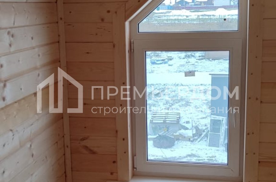 Фото со стройплощадок - Каркасный дом 7х11.5 м.