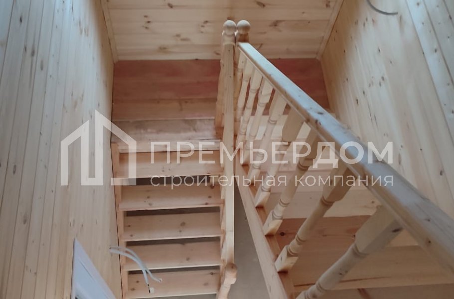 Фото со стройплощадок - Каркасный дом 7х11.5 м.