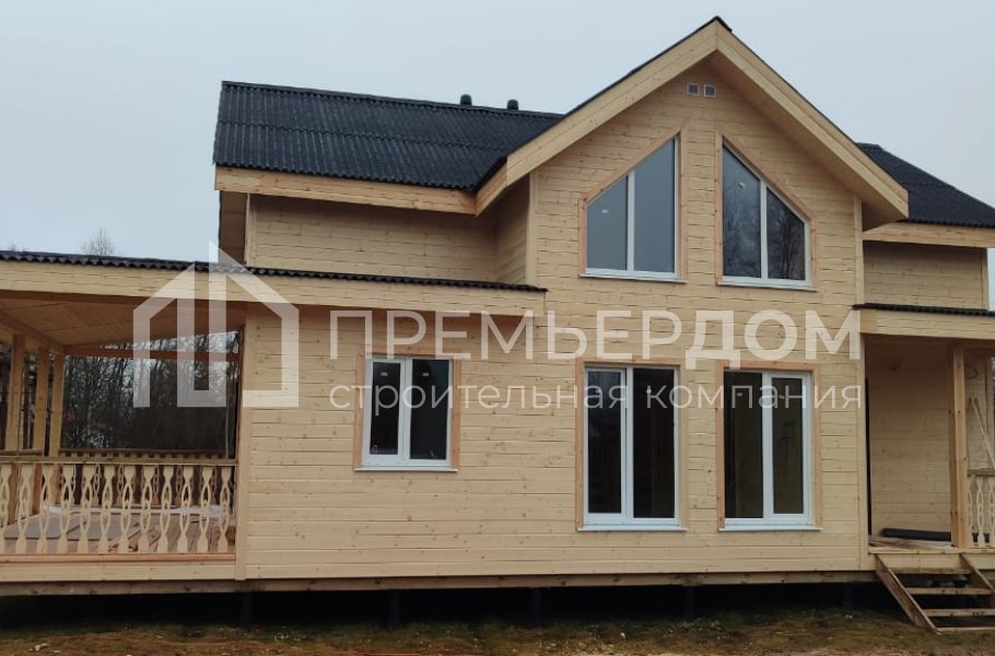 Фото со стройплощадок - Каркасный дом 7,5х13 м